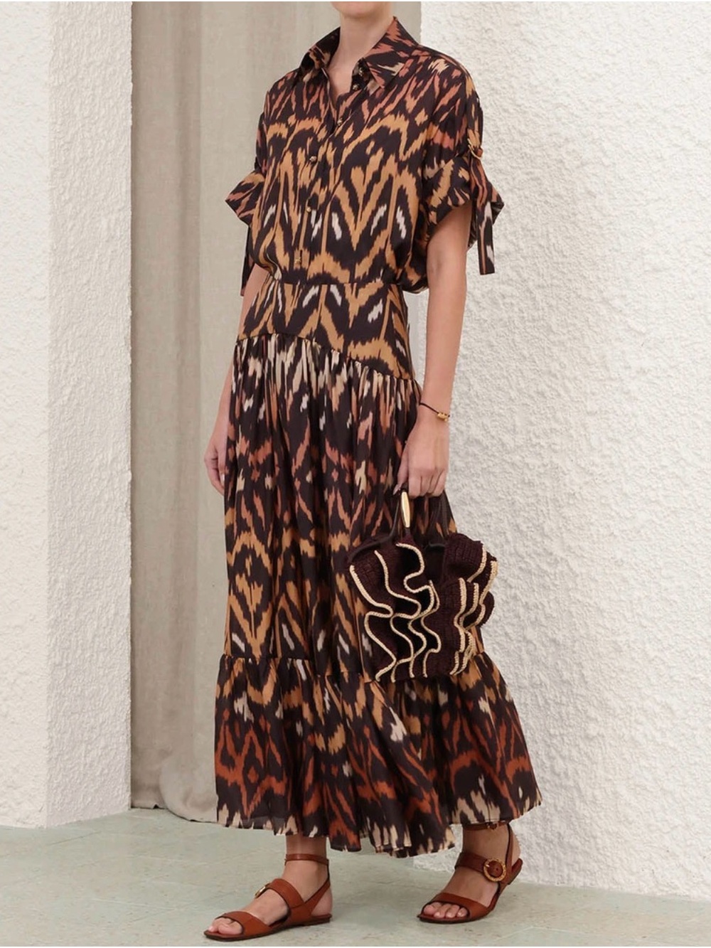 Zimmermann Aster Midi Skirt - Picture 1 of 3